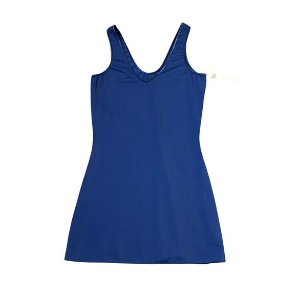 Lindsey Roscoe Farr West Tank Dress Womens Size S Blue Sports Motion Summer NWT - Picture 2 of 9